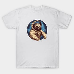 Sloth Astronaut T-Shirt